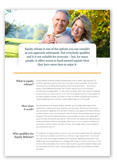 Clicks CO Equity Release Brochure